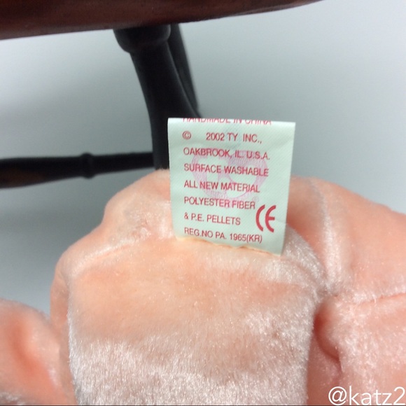 Ty Beanie Baby Retired October Birthday 2002 - Picture 5 of 5